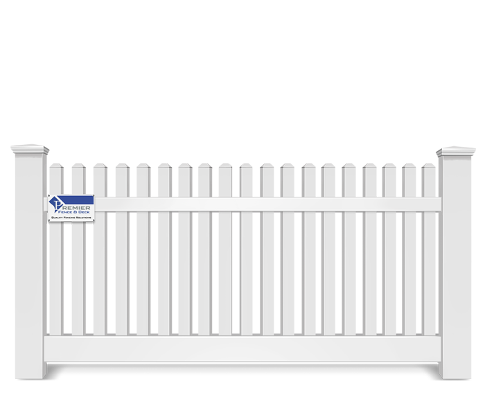 Vinyl picket fence contractor in Knoxville Tennessee