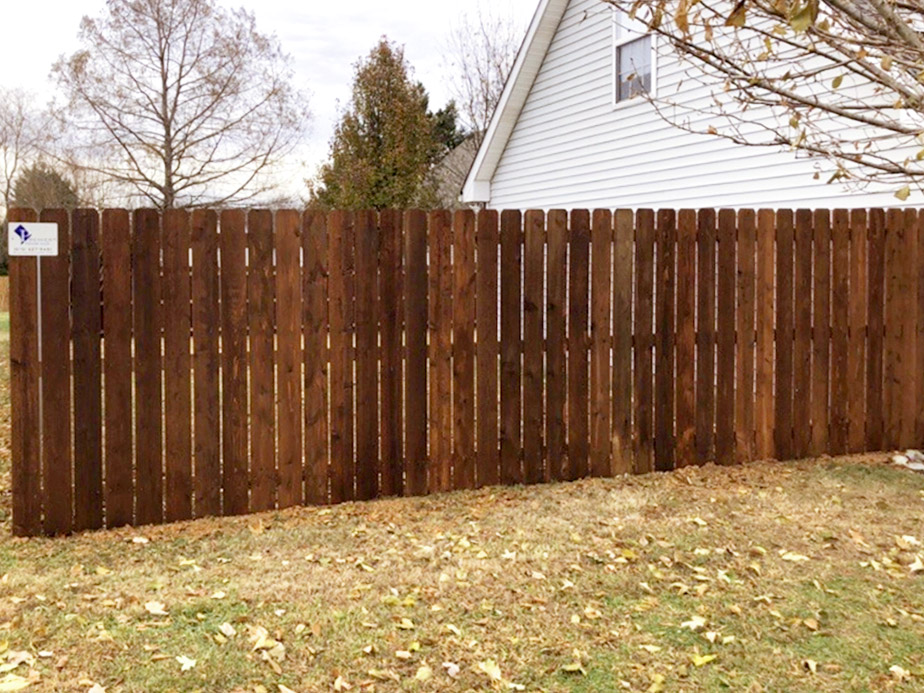 Farragut TN stockade style wood fence