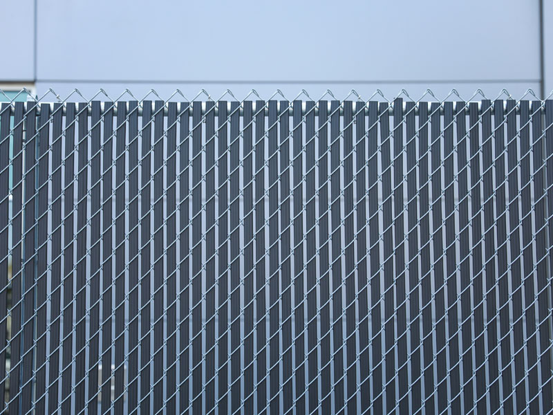 Knoxville TN semi-privacy chain link fence