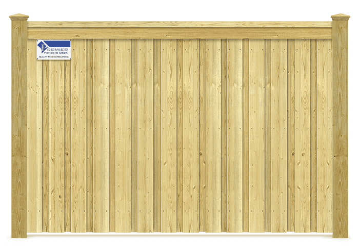 Wood fence styles that are popular in Lenoir City TN