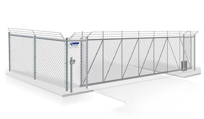 Commercial Cantilever gate installation company in  Loudon County Tennessee