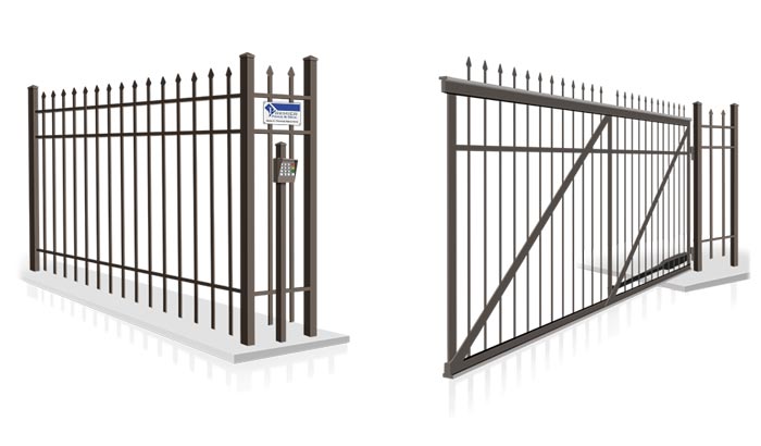 Commercial swing gate installation company in  Loudon County Tennessee