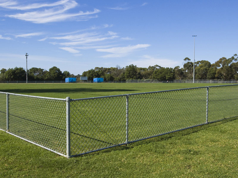 Loudon County TN galvanized chain link fence
